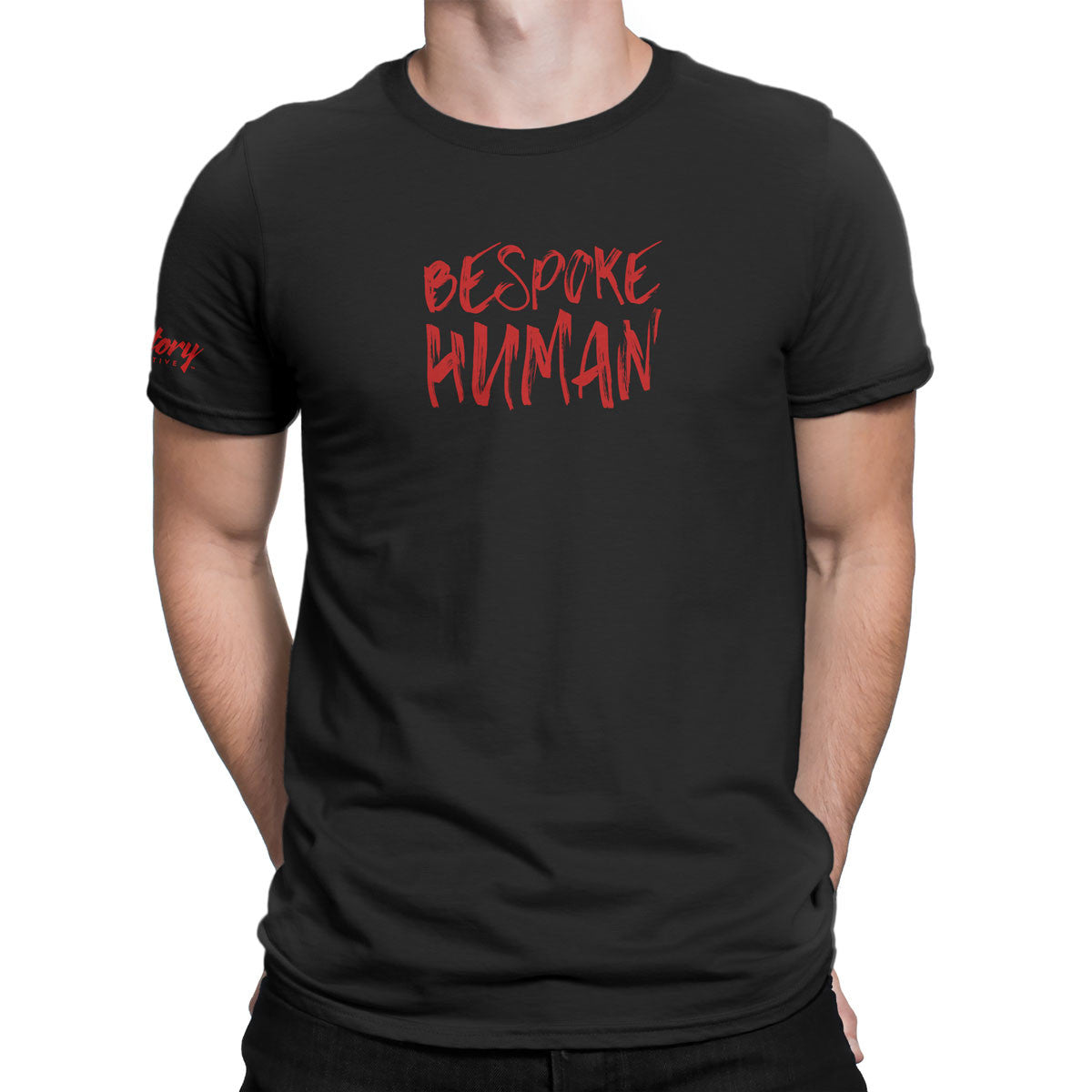 Bespoke Human — Men's T-Shirt (Black)