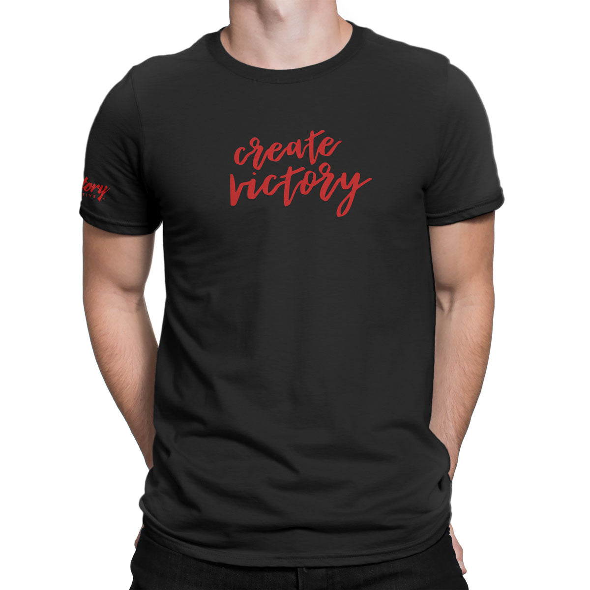 Create Victory — Men's T-Shirt (Black)