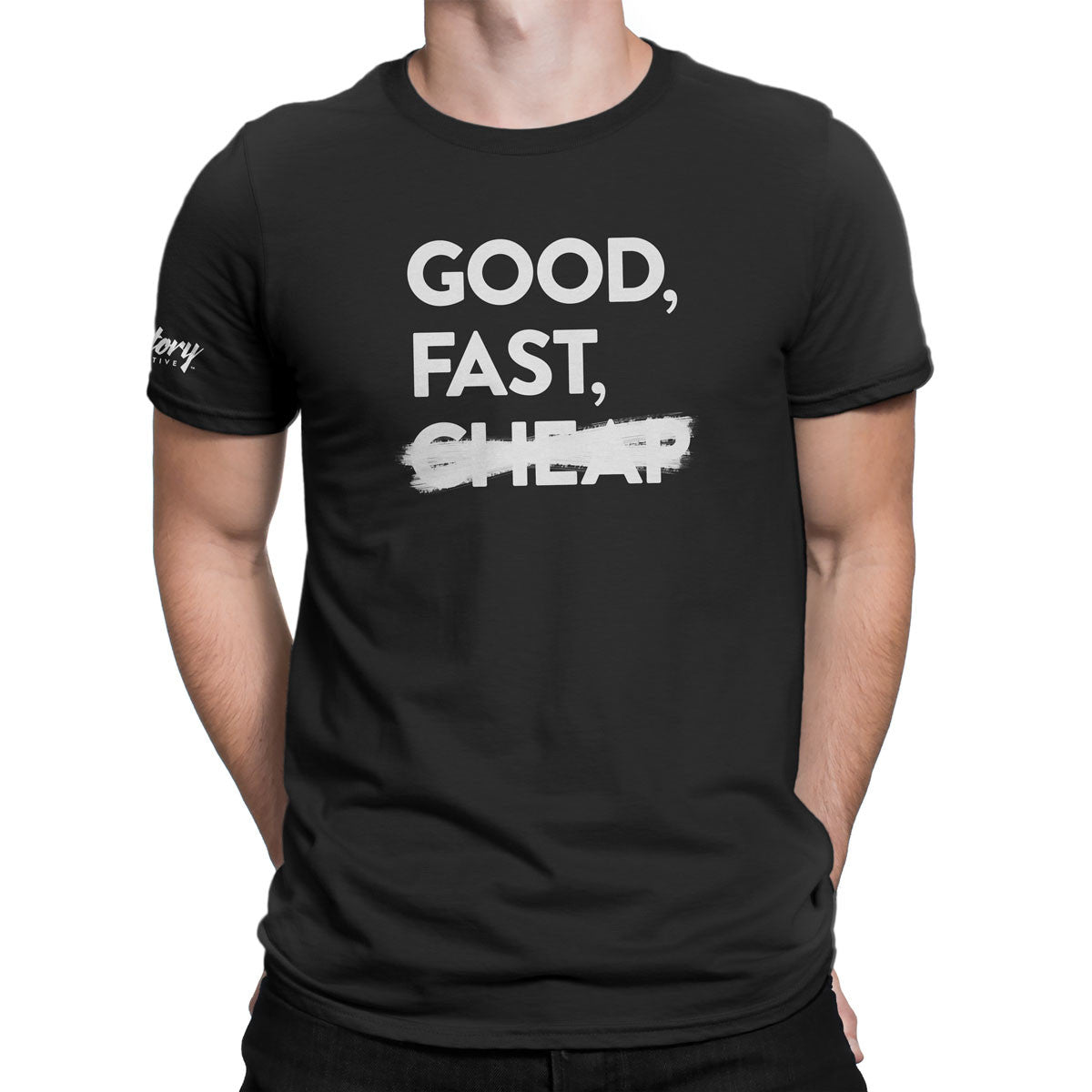 Good, Fast — Men's T-Shirt